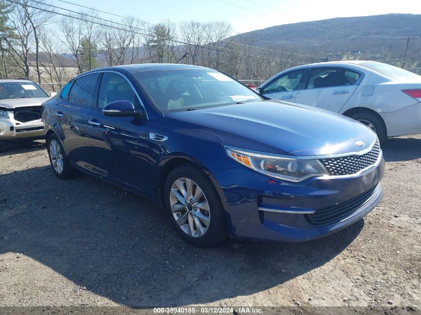 2016 Kia Optima Ex VIN: 5XXGU4L34GG093999 Lot: 40760804