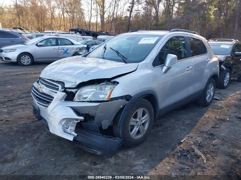 2015 Chevrolet Trax Lt VIN: 3GNCJLSB1FL167299 Lot: 38940239