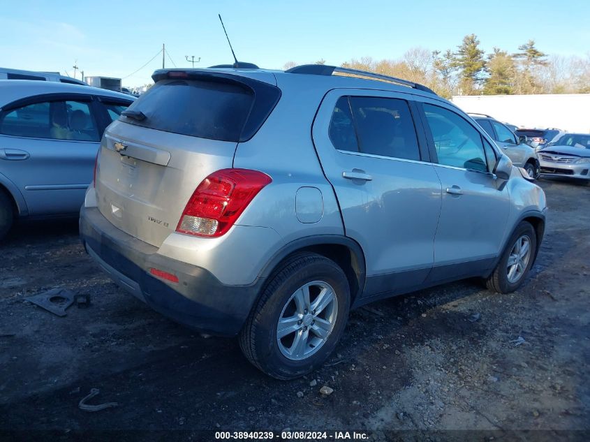 2015 Chevrolet Trax Lt VIN: 3GNCJLSB1FL167299 Lot: 38940239