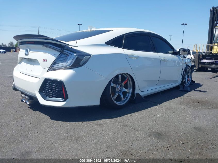 2018 Honda Civic Si VIN: 2HGFC1E59JH706782 Lot: 39567355