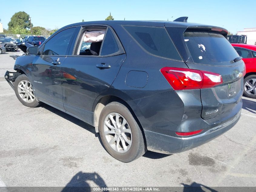 2018 Chevrolet Equinox Ls VIN: 2GNAXHEV7J6290336 Lot: 38940343