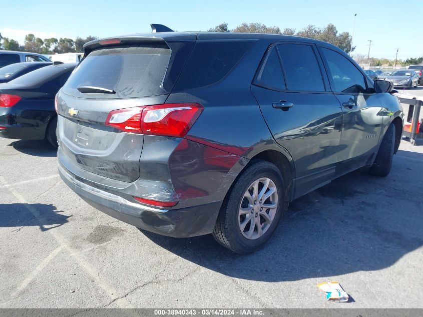 2018 Chevrolet Equinox Ls VIN: 2GNAXHEV7J6290336 Lot: 38940343