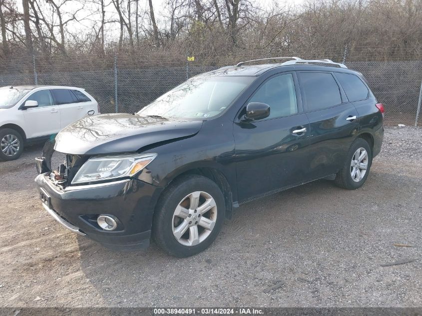 2015 Nissan Pathfinder Sv VIN: 5N1AR2MMXFC700789 Lot: 38940491