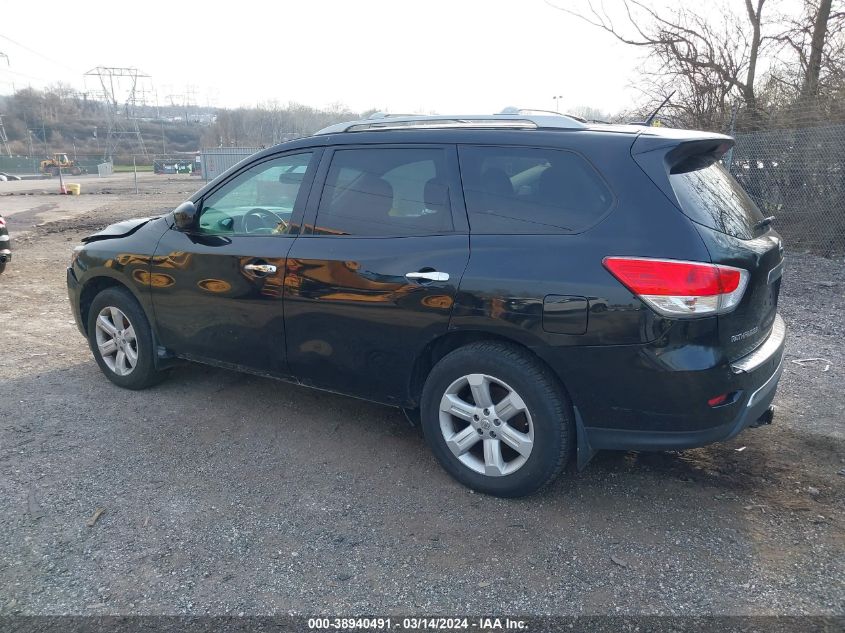 2015 Nissan Pathfinder Sv VIN: 5N1AR2MMXFC700789 Lot: 38940491