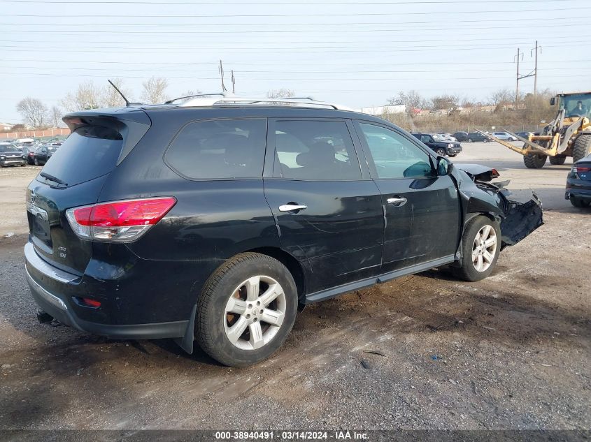 2015 Nissan Pathfinder Sv VIN: 5N1AR2MMXFC700789 Lot: 38940491