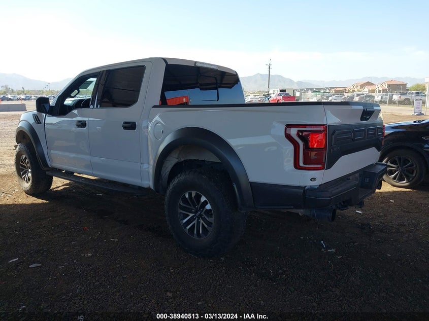 VIN 1FTFW1RGXLFA94419 2020 FORD F-150 RAPTOR