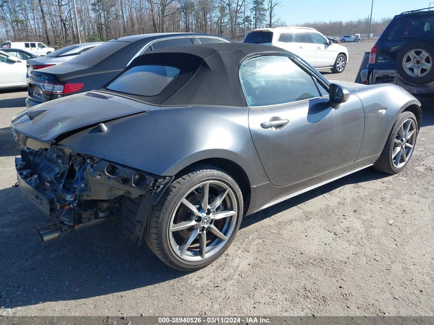 2022 Mazda Mx-5 Miata Grand Touring VIN: JM1NDAD79N0505226 Lot: 38940526