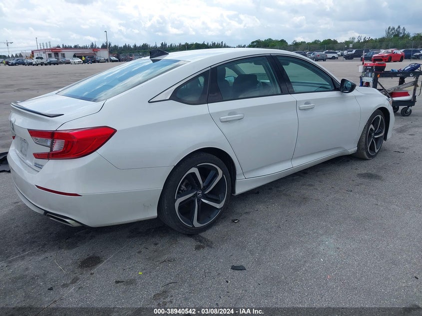 VIN 1HGCV1F41NA114672 2022 HONDA ACCORD SPORT SPECIAL EDITION