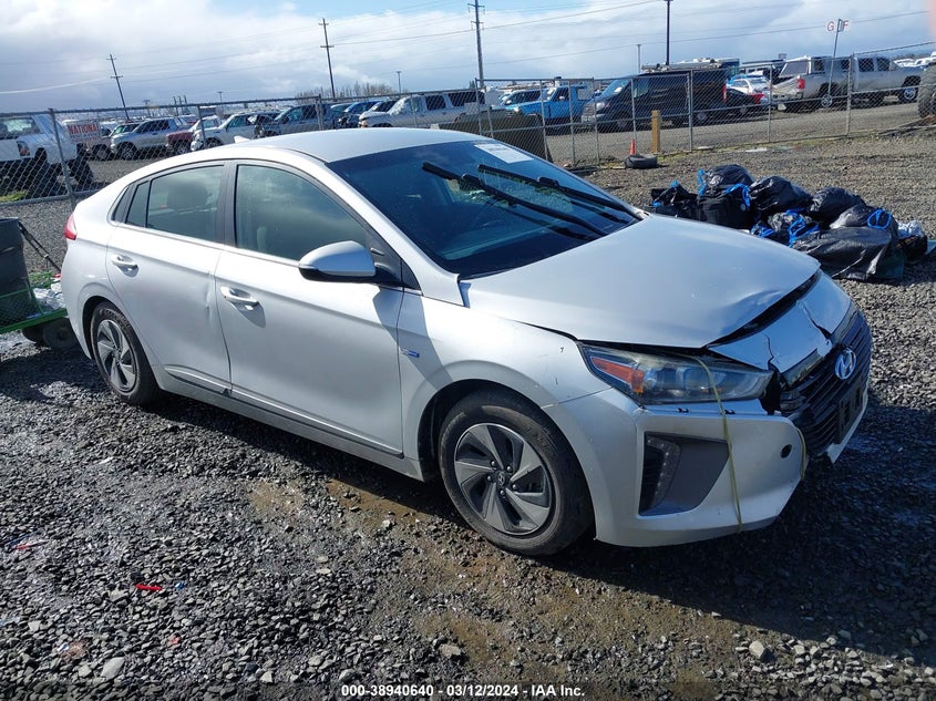 2018 Hyundai Ioniq Hybrid Sel VIN: KMHC75LC3JU061814 Lot: 38940640