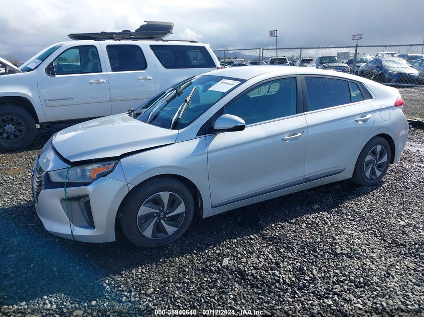 2018 Hyundai Ioniq Hybrid Sel VIN: KMHC75LC3JU061814 Lot: 38940640