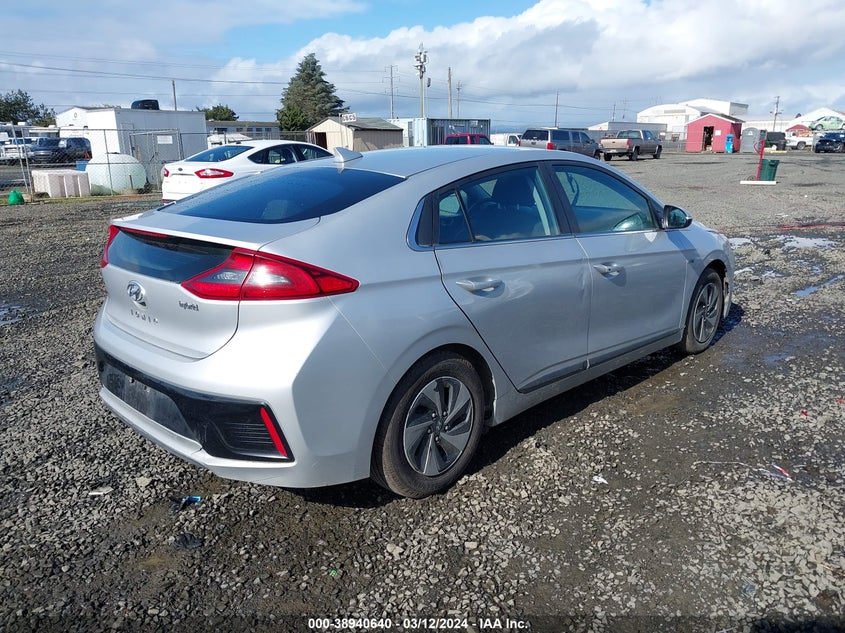 2018 Hyundai Ioniq Hybrid Sel VIN: KMHC75LC3JU061814 Lot: 38940640
