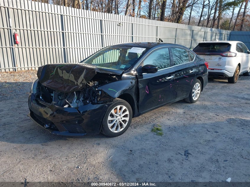 VIN 3N1AB7APXKY329044 2019 NISSAN SENTRA S/SV/SR/SL