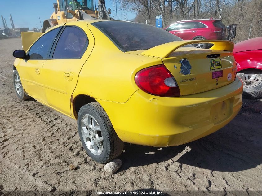 2002 Dodge Neon Sxt VIN: 1B3ES56C52D612402 Lot: 38940682