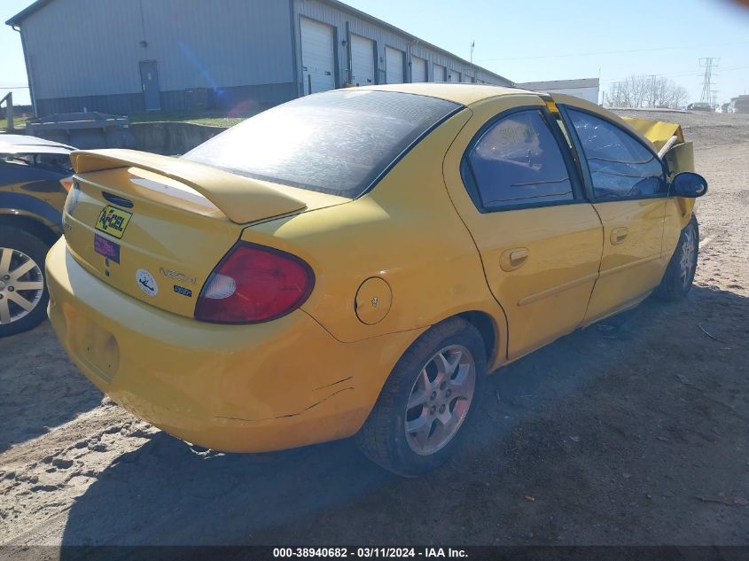 2002 Dodge Neon Sxt VIN: 1B3ES56C52D612402 Lot: 38940682