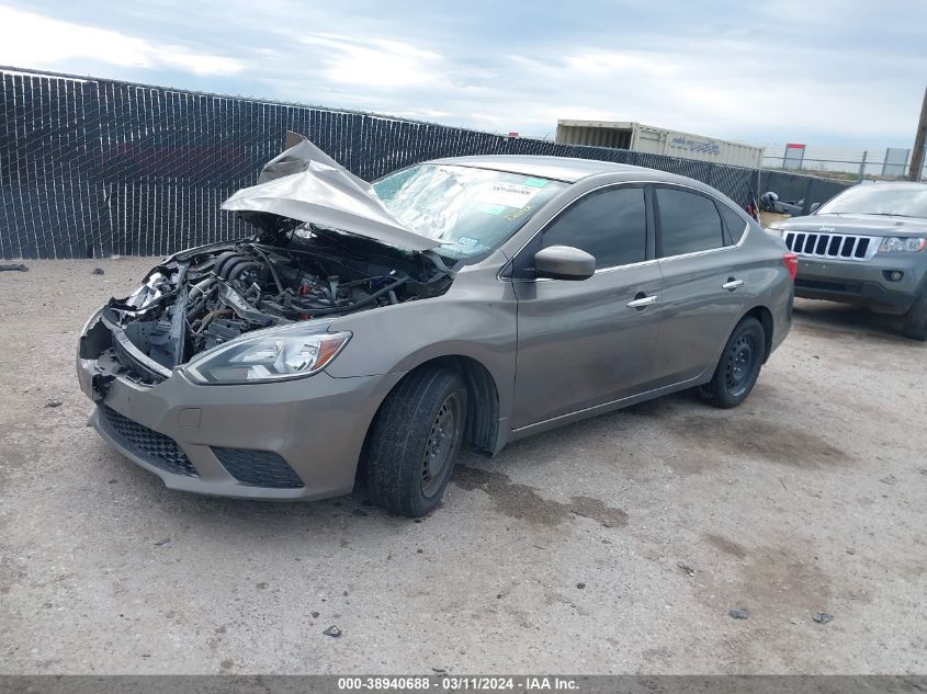 2016 Nissan Sentra Sv VIN: 3N1AB7AP9GL670973 Lot: 38940688