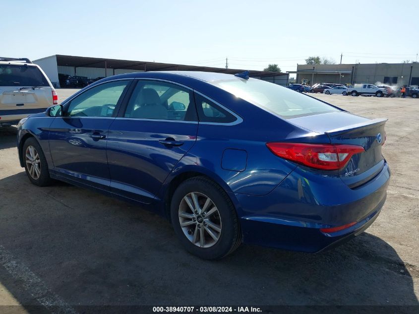 2016 Hyundai Sonata Se VIN: 5NPE24AF1GH333654 Lot: 38940707