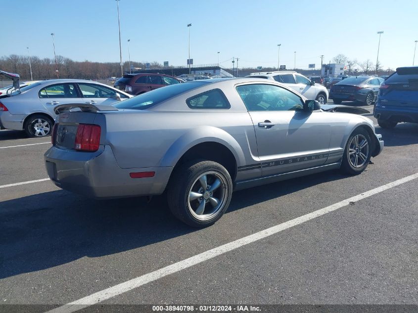 2006 Ford Mustang V6 VIN: 1ZVHT80N465227852 Lot: 38940798