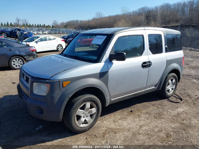 5J6YH28583L050889 2003 Honda Element Ex