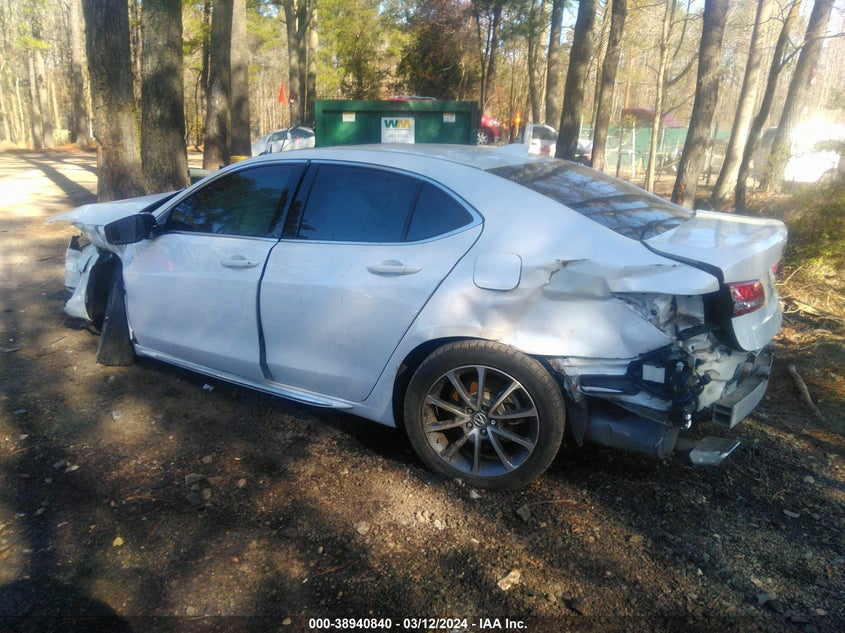 2018 Acura Tlx Tech Pkg VIN: 19UUB2F5XJA007416 Lot: 38940840