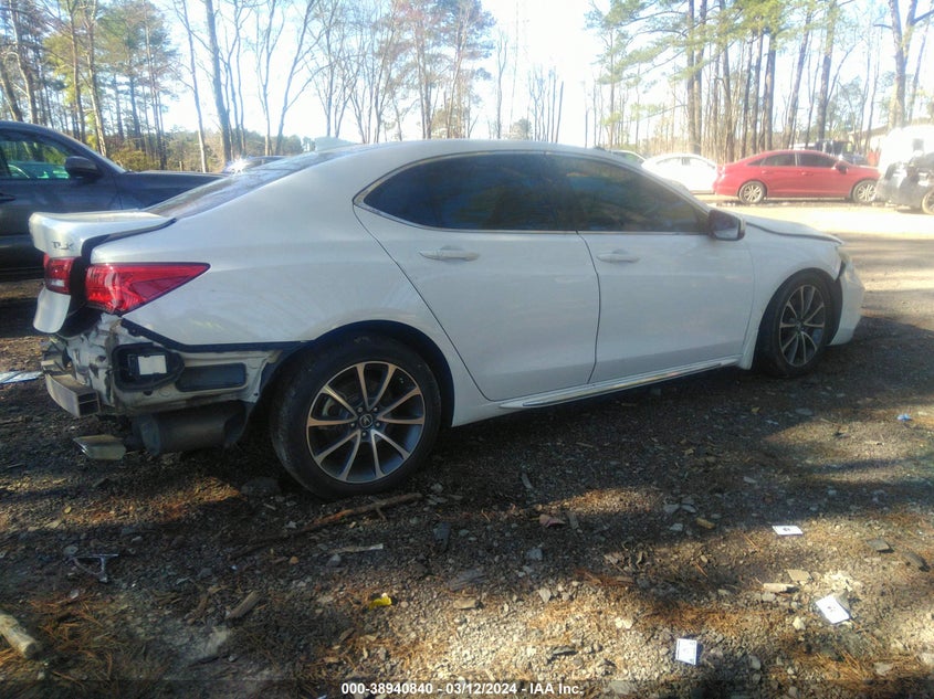 2018 Acura Tlx Tech Pkg VIN: 19UUB2F5XJA007416 Lot: 38940840