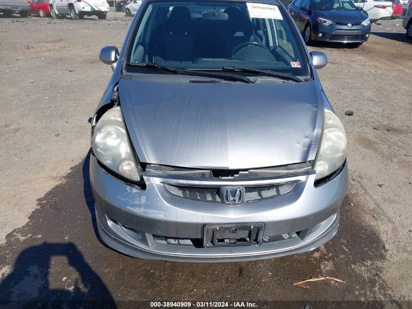 JHMGD38687S023696 | 2007 HONDA FIT