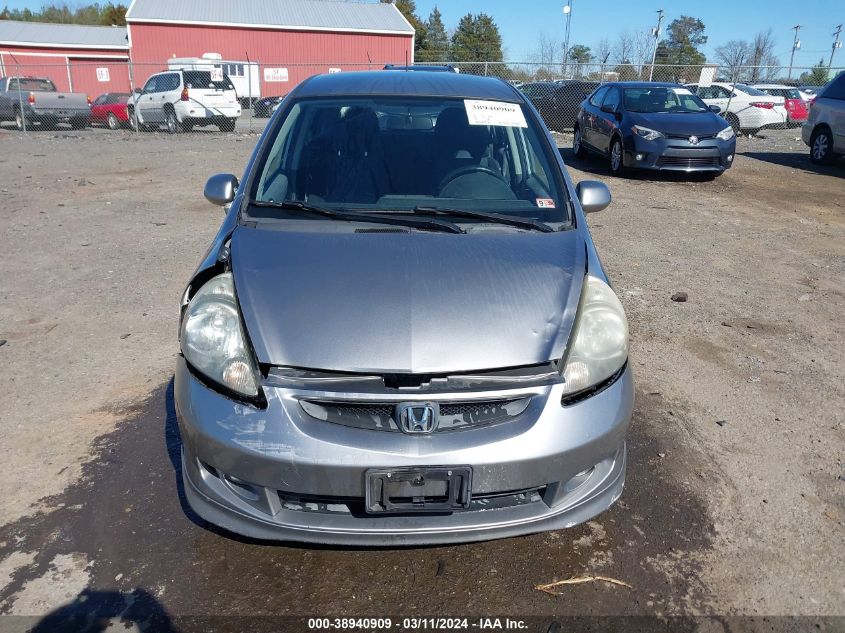 JHMGD38687S023696 | 2007 HONDA FIT