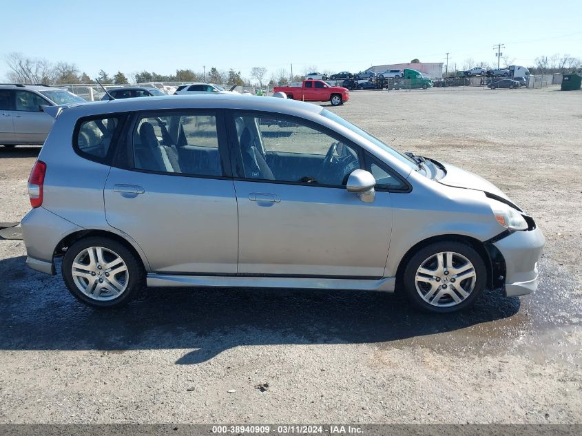 JHMGD38687S023696 | 2007 HONDA FIT