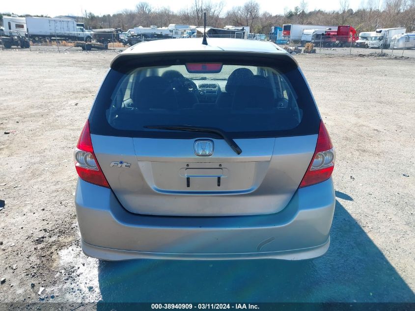 JHMGD38687S023696 | 2007 HONDA FIT