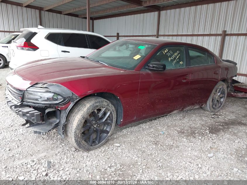 2020 Dodge Charger Sxt Rwd VIN: 2C3CDXBGXLH187871 Lot: 38941010