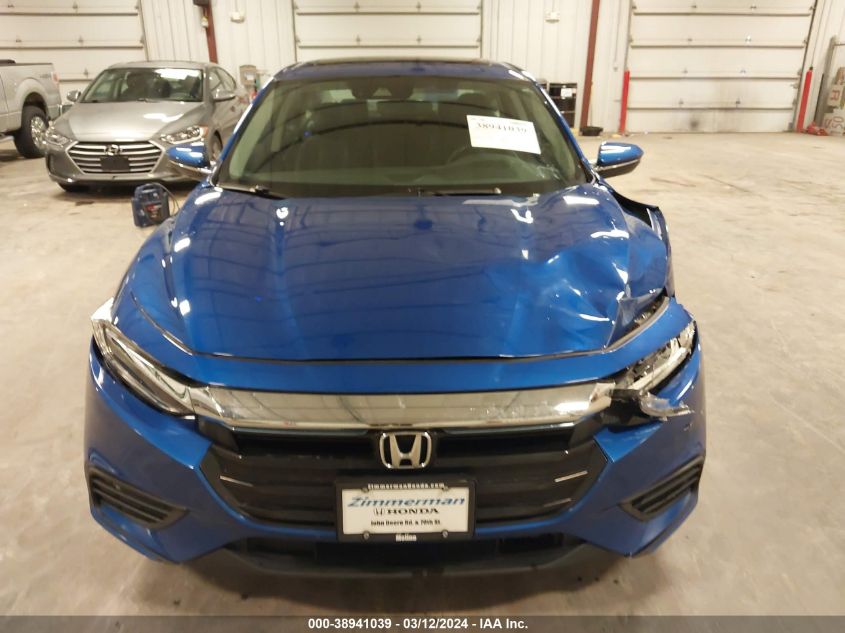 2019 Honda Insight Touring VIN: 19XZE4F93KE020968 Lot: 38941039