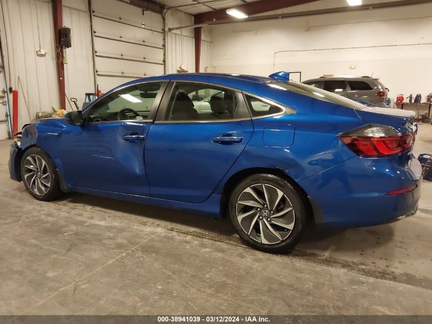 2019 Honda Insight Touring VIN: 19XZE4F93KE020968 Lot: 38941039