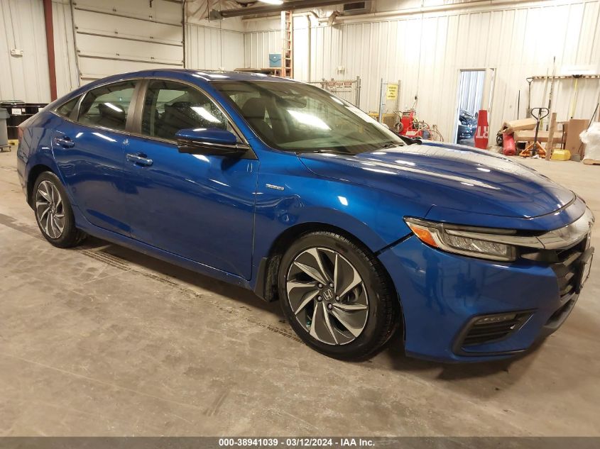 2019 Honda Insight Touring VIN: 19XZE4F93KE020968 Lot: 38941039