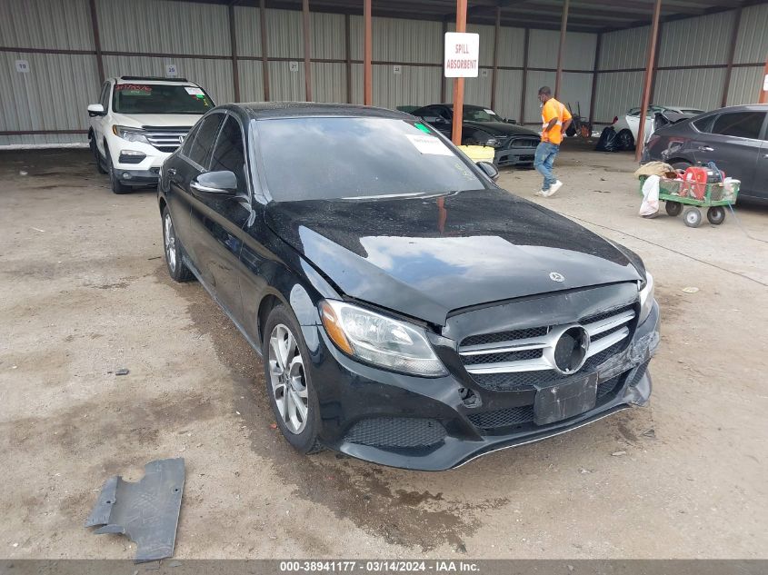 VIN 55SWF4JB9JU235563 2018 MERCEDES-BENZ C 300 no.1