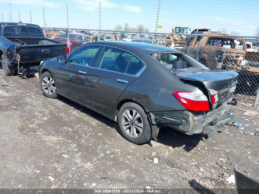 2014 Honda Accord Lx VIN: 1HGCR2F38EA186308 Lot: 38941516