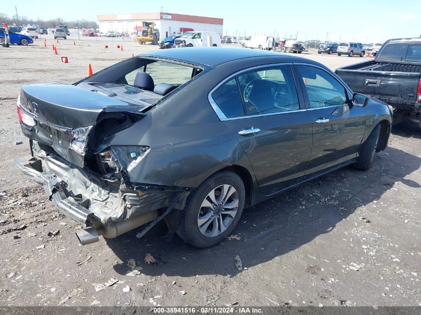 2014 Honda Accord Lx VIN: 1HGCR2F38EA186308 Lot: 38941516