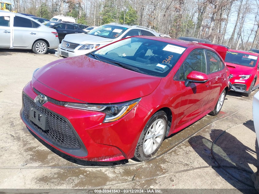2022 TOYOTA COROLLA LE - JTDVPMAE1NJ231851