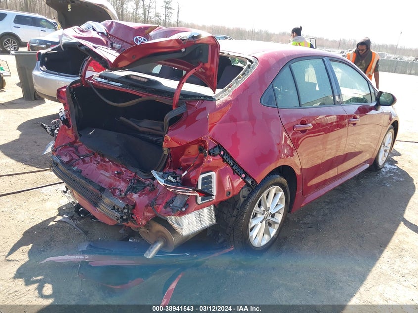 2022 TOYOTA COROLLA LE - JTDVPMAE1NJ231851