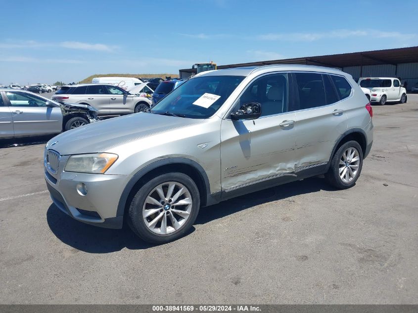 2011 BMW X3 xDrive35I VIN: 5UXWX7C54BLL15096 Lot: 38941569