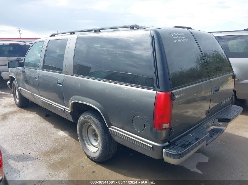 1999 Chevrolet Suburban 1500 Lt VIN: 3GNEC16RXXG202818 Lot: 40375379