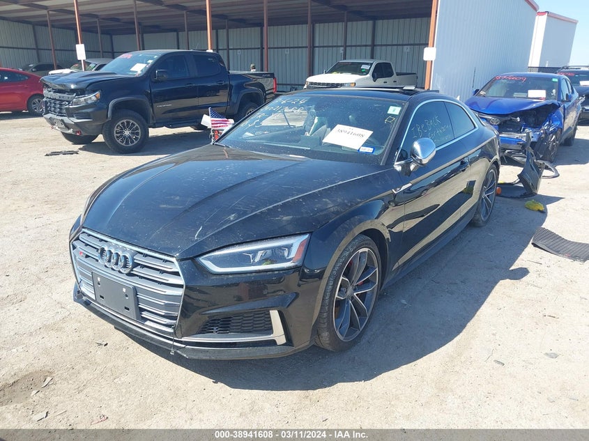 VIN: WAUP4AF5XJA022446 2018 AUDI S5 PREMIUM PLUS