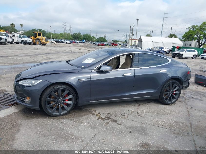 2014 Tesla Model S P85D VIN: 5YJSA1H24EFP66159 Lot: 38941674