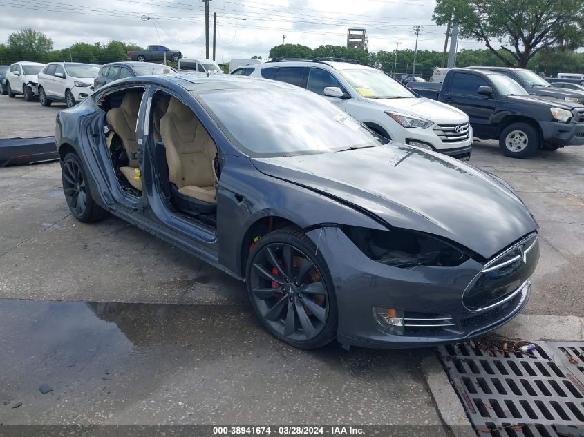 2014 Tesla Model S P85D VIN: 5YJSA1H24EFP66159 Lot: 38941674