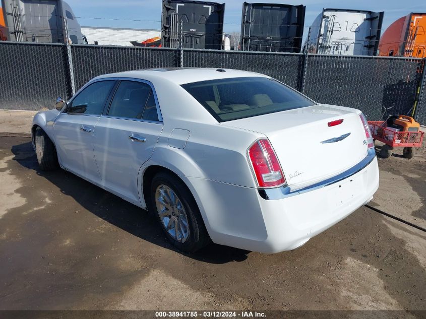 2011 Chrysler 300C VIN: 2C3CA6CT1BH581191 Lot: 38941785