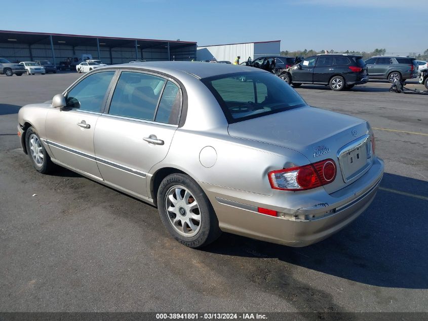 2005 Kia Amanti VIN: KNALD124455064864 Lot: 38941801