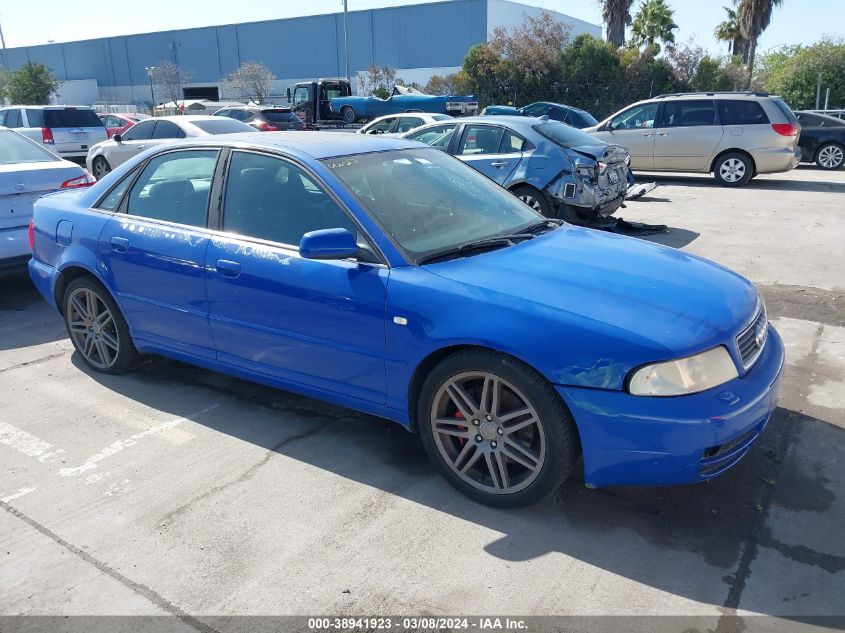 2001 Audi S4 2.7T VIN: WAURD68D61A139404 Lot: 38941923