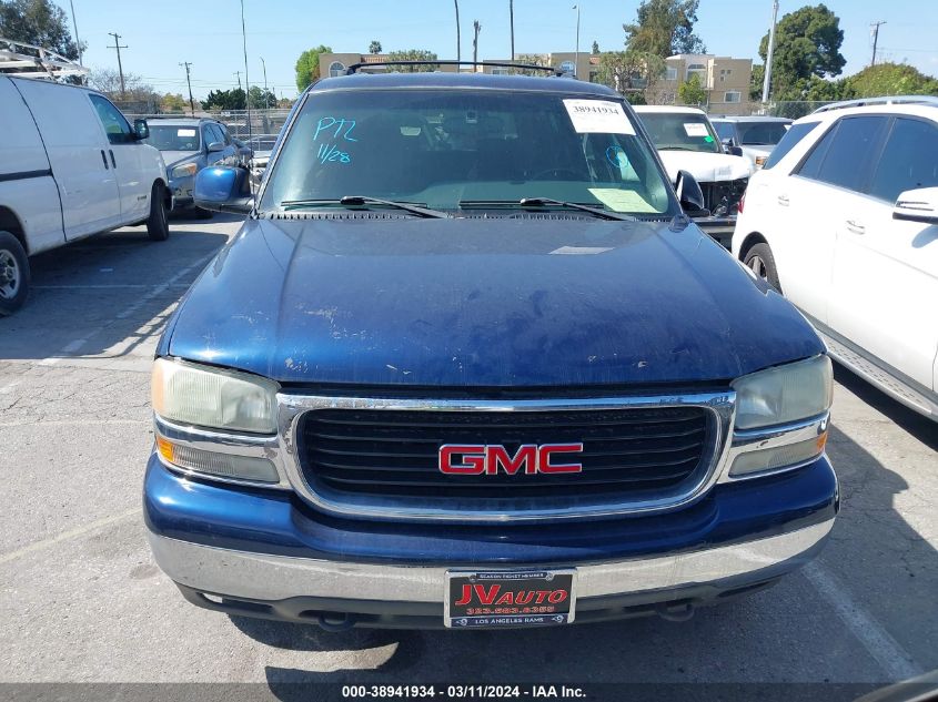 2002 GMC Yukon Sle VIN: 1GKEC13T12R280569 Lot: 38941934