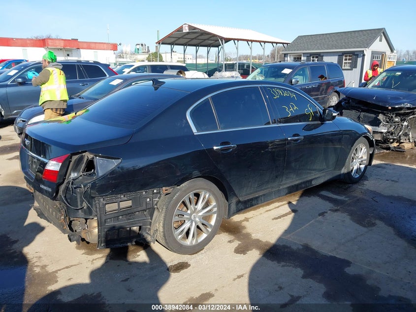 2013 Hyundai Genesis 3.8 VIN: KMHGC4DDXDU240192 Lot: 38942084