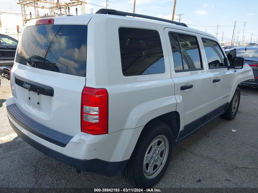 2016 JEEP PATRIOT SPORT - 1C4NJPBB5GD783491