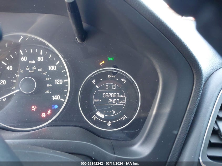 2016 HONDA HR-V EXL - 3CZRU6H73GM737582