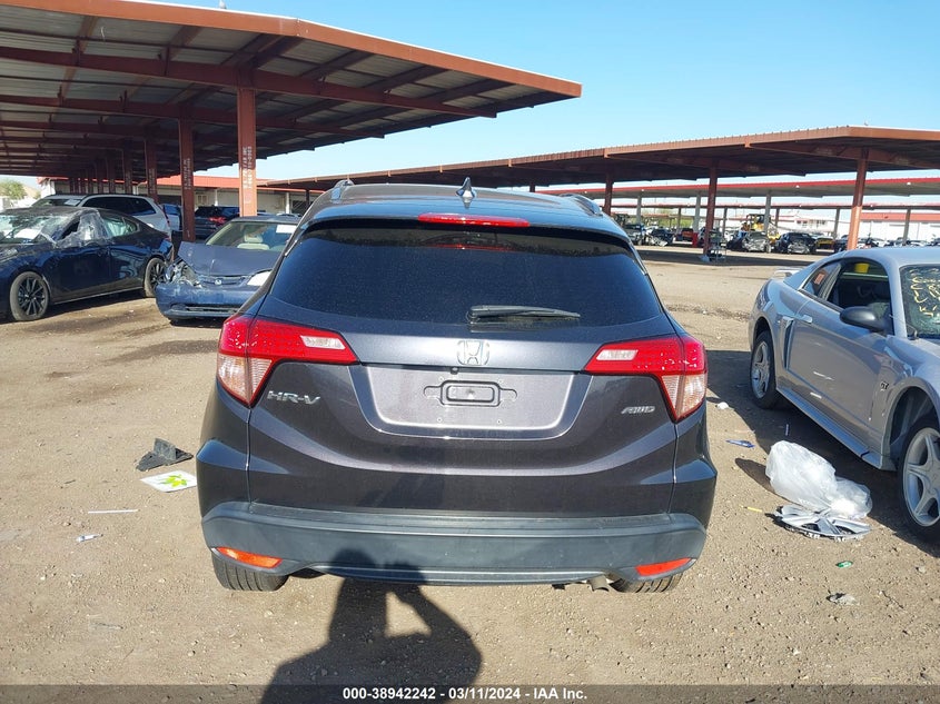 2016 HONDA HR-V EXL - 3CZRU6H73GM737582